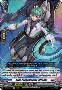 Blitz Programmer Strazer (D-BT07: Raging Flames Against Emerald Storm)