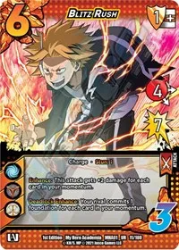 Blitz Rush (UniVersus: My Hero Academia) — UniVersus Card Value