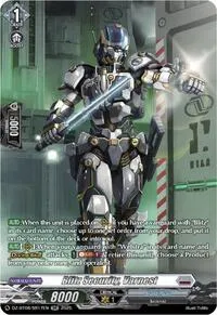 Blitz Security Varnest SR (DZ-BT08: Knights 0f Rebirth) — Cardfight Vanguard Card Value