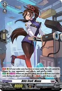 Blitz Staff Muna Foil (D Promo Cards)