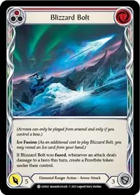 Blizzard Bolt Red (Blitz Deck: Tales of Aria - Lexi)