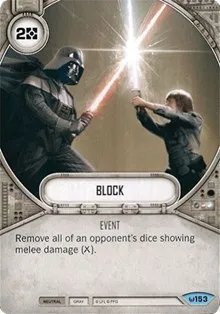 Block (Awakenings) — Star Wars Destiny Card Value