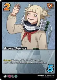Blood Sample (UniVersus: My Hero Academia: Jet Burn)