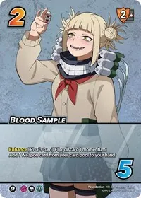 Blood Sample XR (UniVersus: My Hero Academia: Jet Burn)