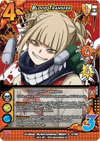 Blood Transfer (UniVersus: My Hero Academia: League of Villains)
