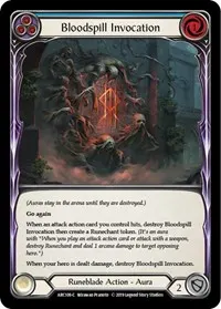 Bloodspill Invocation Blue (Arcane Rising)