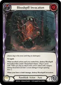 Bloodspill Invocation Red (Arcane Rising)