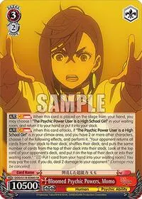 Bloomed Psychic Powers Momo SR (DANDADAN)