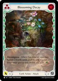 Blossoming Decay Blue (Blitz Deck: Rosetta - Verdance)