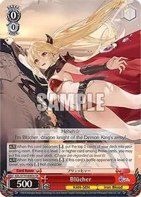 Blucher SR (Azur Lane Vol. 2) — Weiss Schwarz Card Value