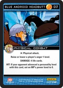 Blue Android Headbutt (Panini: Vengeance)