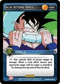 Blue Biting Drill (Panini: Set 1) — Dragon Ball Z TCG Card Value