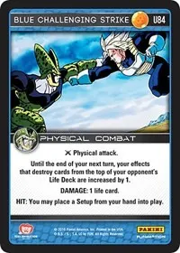 Blue Challenging Strike (Panini: Perfection)