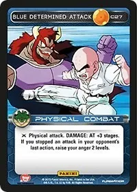 Blue Determined Attack (Panini: Heroes & Villains) — Dragon Ball Z TCG Card Value