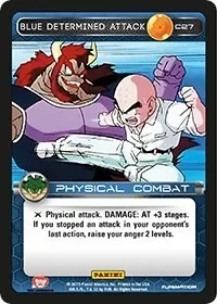 Blue Determined Attack (Panini: Heroes & Villains)