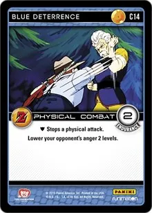 Blue Deterrence (Panini: Awakening) — Dragon Ball Z TCG Card Value