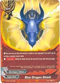 Blue Dragon Shield (X-SD01: Demon Lord Dragon of Tempest)