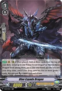Blue Espada Dragon (V-EB12: Team Dragon's Vanity)
