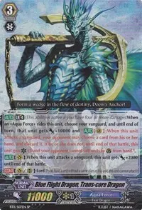 Blue Flight Dragon Trans core Dragon (BT11: Seal Dragons Unleashed)