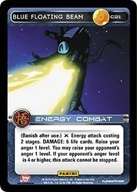 Blue Floating Beam (Panini: Movie Collection)