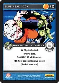 Blue Head Kick (Panini: Perfection)