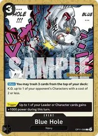 Blue Hole (A Fist of Divine Speed Release Event Cards)