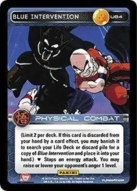 Blue Intervention (Panini: Movie Collection) — Dragon Ball Z TCG Card Value