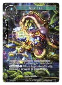 Blue Leaf Full Art (Winds of the Ominous Moon)