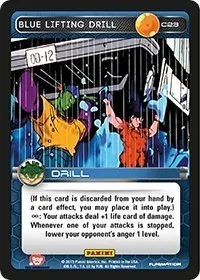 Blue Lifting Drill (Panini: Heroes & Villains)