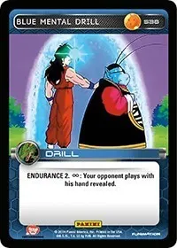 Blue Mental Drill (Panini: Set 1)