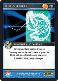 Blue Outbreak (Panini: Perfection)