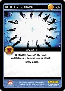 Blue Overcharge (Panini: Awakening)