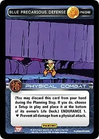 Blue Precarious Defense (Panini: Movie Collection)