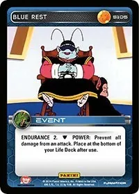 Blue Rest (Panini: Set 1) — Dragon Ball Z TCG Card Value