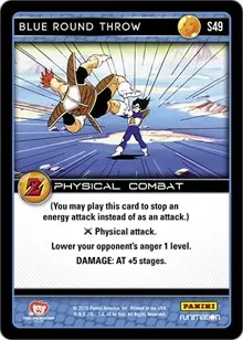 Blue Round Throw (Panini: Awakening)