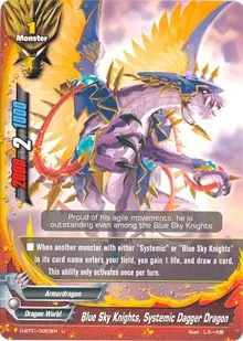 Blue Sky Knights Systemic Dagger Dragon (Unleash! Impact Dragon!!)