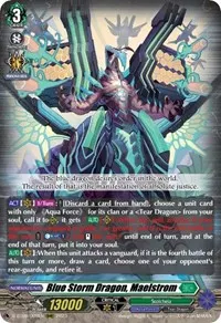 Blue Storm Dragon Maelstrom (D-BT08: Minerva Rising)