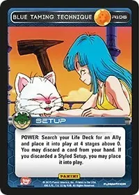 Blue Taming Technique (Panini: Heroes & Villains)