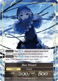 Blue Wizard Blue Wizard J (The War of Valhalla) — Force of Will Card Value