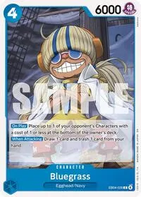 Bluegrass (The Azure Sea's Seven) — One Piece Card Game Card Value