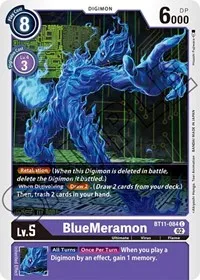 BlueMeramon (Dimensional Phase) — Digimon Card Game Card Value