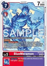 BlueMeramon (Cyber Eden) — Digimon Card Game Card Value
