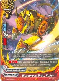 Blusterous Brat Roller (X-SD01: Demon Lord Dragon of Tempest)