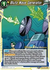 Blutz Wave Generator (Malicious Machinations Pre-Release Cards) — Dragon Ball Super CCG Card Value