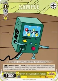 BMO Conversation Parade (Adventure Time) — Weiss Schwarz Card Value