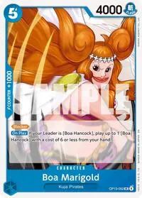 Boa Marigold (Carrying On His Will)