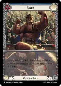 Boast FAB189 (Flesh and Blood: Promo Cards)