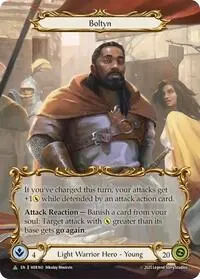 Boltyn HER160 (Flesh and Blood: Promo Cards)