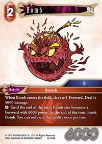 Bomb (Crystal Dominion) — Final Fantasy TCG Card Value
