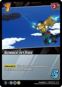 Bomber Jet Ride (Challenger Series: My Hero Academia - Final Battle)